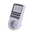 Electronic Digital Timer Switch 24 Hour Cyclic EU UK AU US FR BR Plug