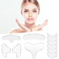 thumbnail image 1 of Parches antiarrugas reutilizables: 11 piezas para frente, ojos, mejillas, cuello y pecho, 1 of 5