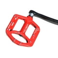 thumbnail image 4 of Upanbike Magnesium Bike Pedals 9/16'' Spindle Bearing MTB Mountain Bike Pedal (Red), 4 of 5