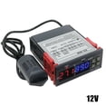 thumbnail image 1 of MYG 12V/24V/110-220V STC-3028 Digital Dual LED Temperature Controller Thermostat, 1 of 10