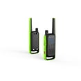thumbnail image 4 of Motorola Talkabout T801 Two-Way Radios, 2 Pack, Black/Green, 4 of 8