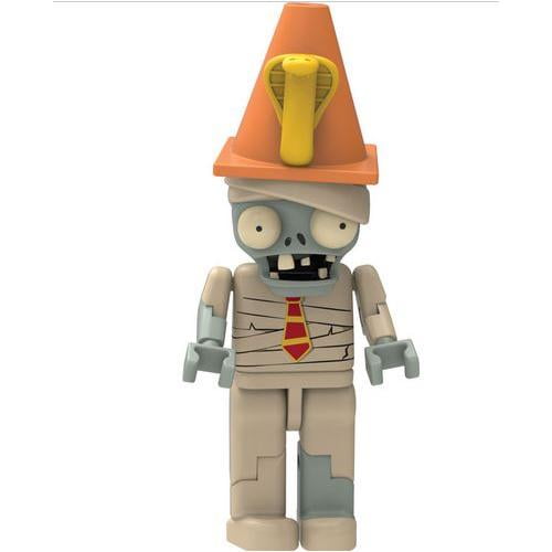 Plants vs. Zombies Series 2 Conehead Mummy Zombie Minifigure Walmart