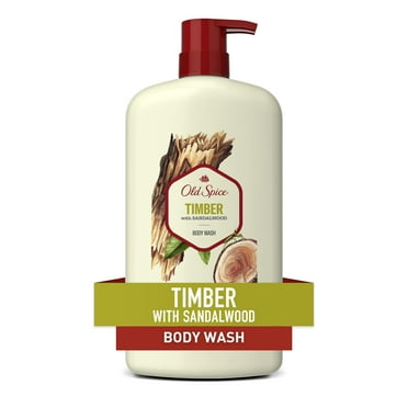 Old Spice Body Wash for Men, Timber with Sandalwood, 25 fl oz