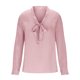 thumbnail image 4 of mfyjkho Tops Para Salir Para Mujer, Blusas De Mujer, Camisas De Manga Larga, Blusas De Trabajo Con Cuello En V Liso, Atuendos Casuales De Negocios Tops Para Hacer Ejercicio Para Mujer M, 4 of 8