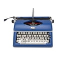 thumbnail image 2 of Máquina de Escribir Manual Royal Classic Azul con Carro de 11" - Paquete, 2 of 6