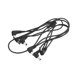 thumbnail image 4 of Adaptador de fuente de alimentación DC 9V 1A Cable de alimentación múltiple conectores en ángulo D Baoblaze Convertir cable de alimentación del conector, 4 of 8