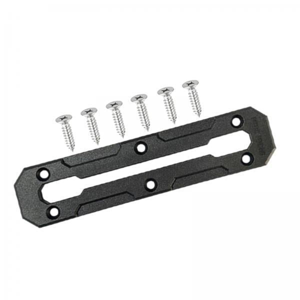 Pista deslizante para kayak,Pista deslizante para kayak Instalación de soporte de bricolaje para kayak,Soporte de rieles Accesorios de bricolaje Soporte para caña de pescar,Soporte para