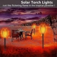 thumbnail image 4 of 2 Pack Solar Torch Light With Flickering Flame,torch For Garden Decorations, 4 of 5