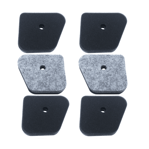 FC90 FS90R FS110R Air Filter for Stihl FS94 FS87 FS90 FS100 FS100R FS130R FC100 FC110 HL100 HL90 HT100 HT131 KM100 KM110 Trimmer Parts Replace 4180-120-1800 Air Filter, 6-Pack