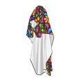 thumbnail image 3 of ZICANCN Hair Cutting Cape for Adults,Colorful Paisley Floral Cape Salon Barber Cape for Hair Stylist Shampoo Capes Waterproof , 55x66 Inch, 3 of 7