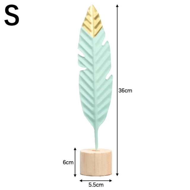 Advancent Figuras de plumas de hierro creativas INS, adornos para decoración del hogar, accesorios para sala de estar, adornos para decoración del hogar Almacenamiento y organización del hogar Advancent HA023188-00