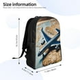thumbnail image 4 of Fotbe Airplane World Map Adventure Mochila de Viaje para Laptop, Mochila Ejecutiva Delgada y Resistente 15.6", 4 of 8