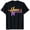 Black, variant on Casual Short Sleeve Round Neck Printed T Shirt Comfortable Daily Wear Blouse For Ladies, XL, Orange