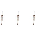thumbnail image 1 of Guardoinrt Exquisite Wind Chimes With Intricate For Refined Look Wind Chime Pendant Small Wind Chimes Materials vermilion（roundwood） 3Set, 1 of 6