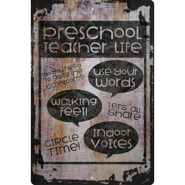 Flat Canvas Wall Art Print Preschool teacher life quotes funny children teach school kids Decorative Art Wall Decor Funny Gift Flat Canvas Wall Art Print Preschool teacher life quotes funny children teach school kids Decorative Art Wall Decor Funny Gift