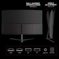 thumbnail image 3 of Gawfolk 27" 165Hz QHD Curved Gaming Monitor, 1440p 1800R Frameless with FreeSync, 3 of 8