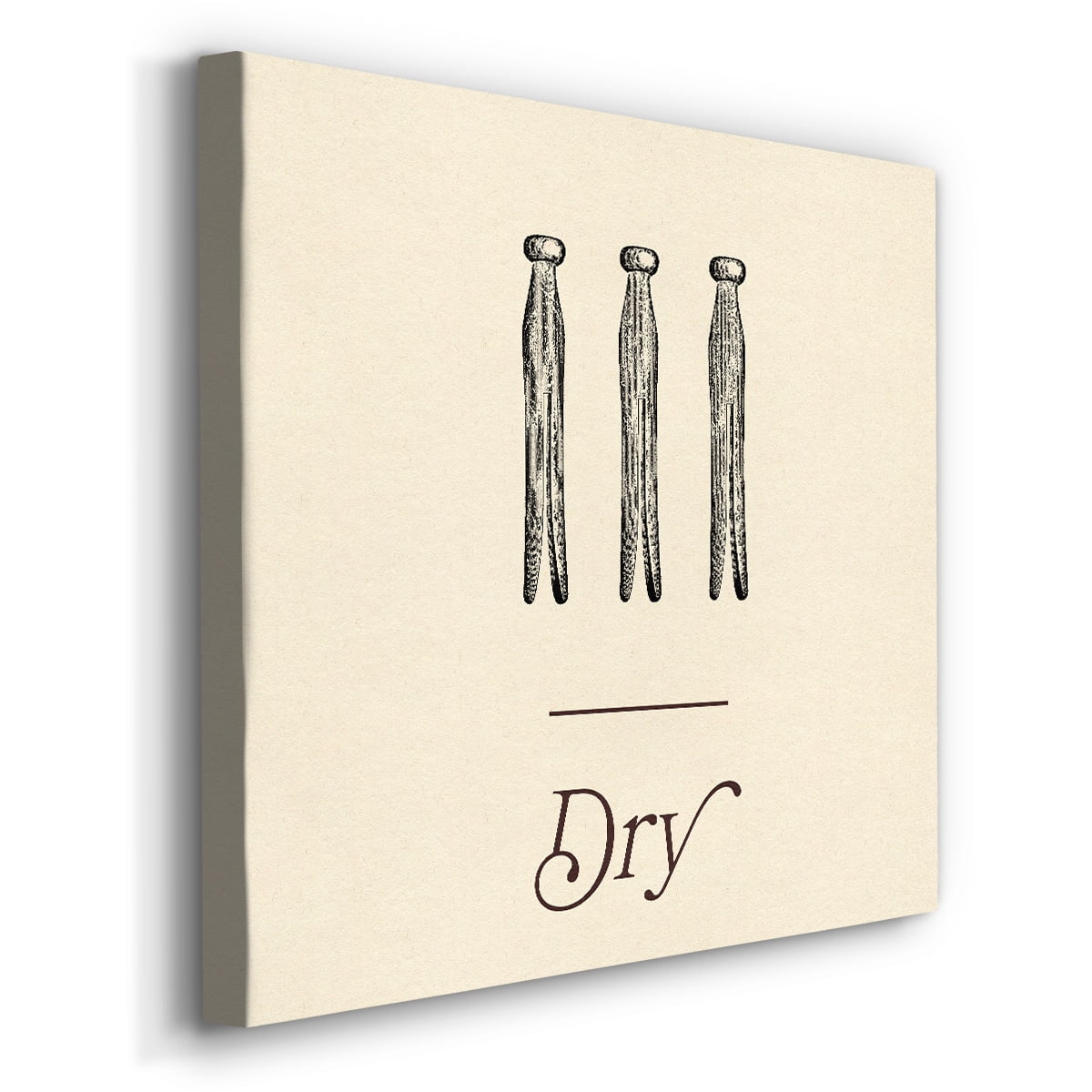 Wexford Home Laundry Sign II-Premium Gallery Wrapped Canvas, 32" x 32" - Ready to Hang