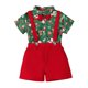 thumbnail image 3 of Trajes de Navidad Vestido formal Disfraz de Navidad para niños Niños Disfrazarse de Navidad Clip de manga corta S, 3 of 8