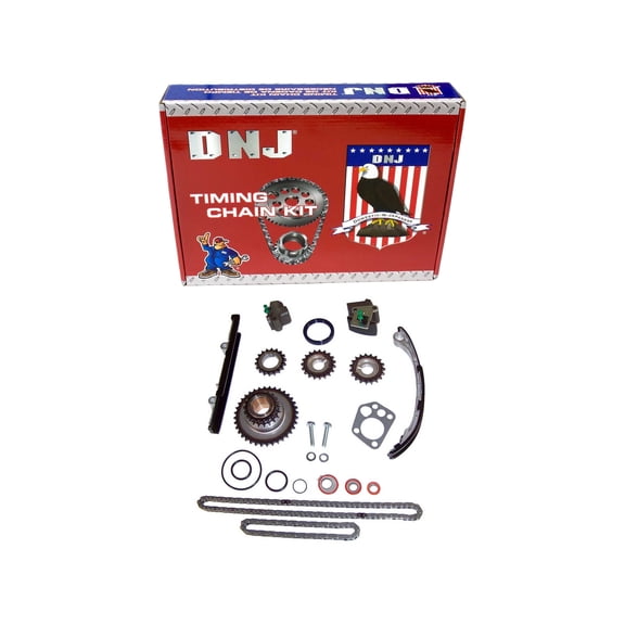 DNJ TK626 Timing Chain Kit Fits Cars & Trucks 98-04 Nissan Altima Frontier 2.4L L4 DOHC 16v