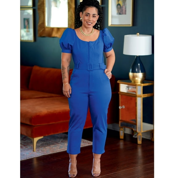 Simplicity Misses' Jumpsuit Sewing Pattern S9234 Size 6-8-10-12-14