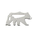 thumbnail image 1 of Riwesomey Tarjeta multifuncional práctica forma de Animal oso herramienta abridor llave inglesa medición accesorios de escalada al aire libre Artesanía Blanco Riwesomey TO011496-02, 1 of 6