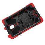 Tablet Protective Case, Tablet Case Precise Cutouts Silicone Hard PC 3 Layers  For 8in Tablet