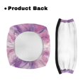 thumbnail image 3 of POLERO Improved Comfort Walker Rollator Seat Back Cover for Outdoors, Durable Dust Proof Rollator Seat Cover Polyester Rollator Walker Seat and Backrest Covers, Pink and Purple Art Design, 3 of 10
