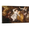 thumbnail image 1 of ARTCANVAS Amarillis Crowning Mirtillo Canvas Art Print by Jacob Van Loo - Size: 18" x 12" (1.50" Deep), 1 of 9