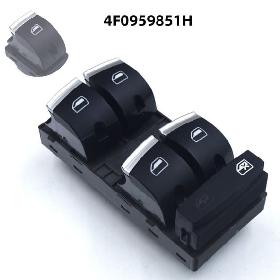 4F0959851H Front Driver Side Electric Window Switch For Audi A3 8P Q7 A4 A6 USA
