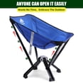 thumbnail image 4 of MTRVR Portable Camping Chair Folding Outdoor Chair, Camp Chair Lightweight Compact - Perfect for Outdoor, Beach, Travel, Lawn, Travel, Soccer Sports,BBQ - Supports up to 600 lbs, 4 of 9