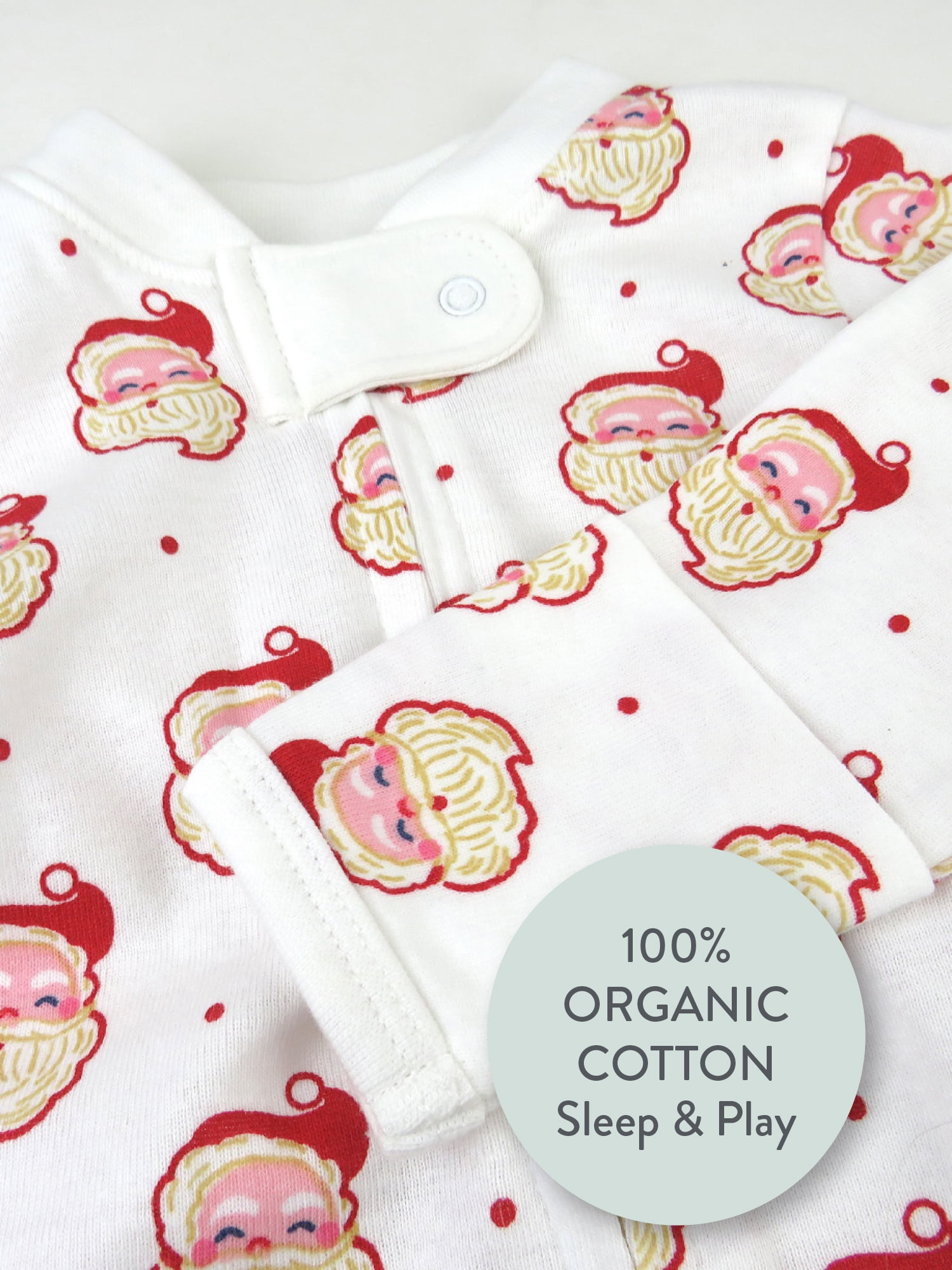 Honest Baby Clothing Gender Neutral Organic Cotton Holiday Sleep N Play, Sizes Newborn-9 Months