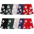 thumbnail image 2 of Trendy men and women loose summer casual shorts Kanye Style wooden cotton print loose pants outdoor leisure, 2 of 5