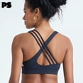 thumbnail image 2 of 2 Piece Black Workout Sets for women, High Waist Leggings and Sports Bra Yoga Set Matching Gym Pilates Running Work Out Outfit Medium, 2 of 5