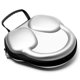 thumbnail image 1 of Estuche de transporte Eva para auriculares Apple Airpods Max (plateado) Afortunado Sencillez, 1 of 5