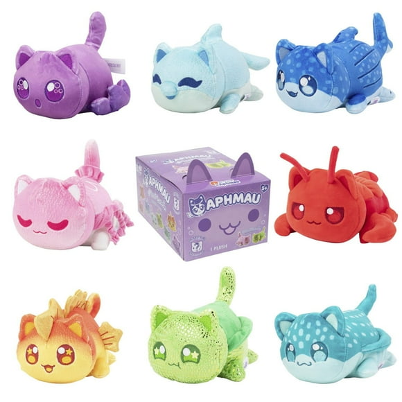 Aphmau 6” MeeMeow Mystery Plush - Series 5 – Under the Sea, Mystery Plush