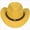 Yellow, variant on WXFAZCVU Western Cowboy Hats Cowgirl Hat for Kids Boys Girls Fashion Toddler Hat Size 3-18 Years