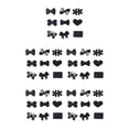 thumbnail image 3 of Qarigey 9 Pieces Hair State Patch Small Salon Household Lightweight Shop Sticker Clips Tools Styling Seamless Accessories Lady Type2 NO2, 3 of 6