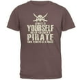 thumbnail image 1 of Always Be Yourself Pirate Mens T Shirt, 1 of 1