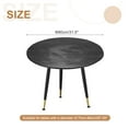 thumbnail image 2 of Round Table Cover, Round Fitted Tablecloth with Elastic Edge Picnic Table Cloth for Patio Dining Camping Outdoor Fits 28"-35", Black, 2 of 6