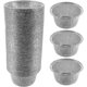 thumbnail image 3 of BRIGHTFUFU Cupcake de 100 piezas Topes para hornear recolectando tazas de aluminio para hornear contenedores de budín, 3 of 7