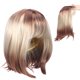 thumbnail image 3 of Peluca Bob para mujer: Peluca corta y recta para fiesta, de fibra sintética resistente al calor, ideal para disfraz de Halloween o fiesta de cosplay., 3 of 8