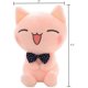 thumbnail image 2 of Lindo juguete de peluche, altura sentada de 11 pulgadas (aprox. 28 cm), juguete de peluche de gato rosa de peluche suave, 2 of 5