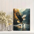 thumbnail image 2 of Qisvanset 12x16 Inch With Frame 2D Flat Wall Art Modern Simple Scenery Art Living Room Bedroom Home Decor, 2 of 8