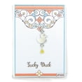 thumbnail image 2 of Lucky Duck Necklace - Handcrafted Pewter - Gift Packaged - Made in USA (20 Inch Chain Length), 2 of 5