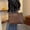 Brown1, variant on Horivan Corduroy Tote Bag for Women Large Capacity Zippered Pocket Durable Shoulder Bag Casual Commuter Storage Bag Stylish Everyday Carry All