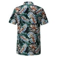 thumbnail image 3 of IROINNID Hawaiian Shirt for Men Hawaiian Short Sleeve Beach Shirt Printed Summer Button Down Shirts,Multicolor, 3 of 5