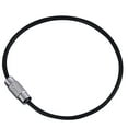 thumbnail image 2 of 10Pcs Colorful Stainless Steel Wire Keychain Rope Key Chain Aircraft Gear Cable Ring Keyring for Outdoor Hiking, 2 of 7