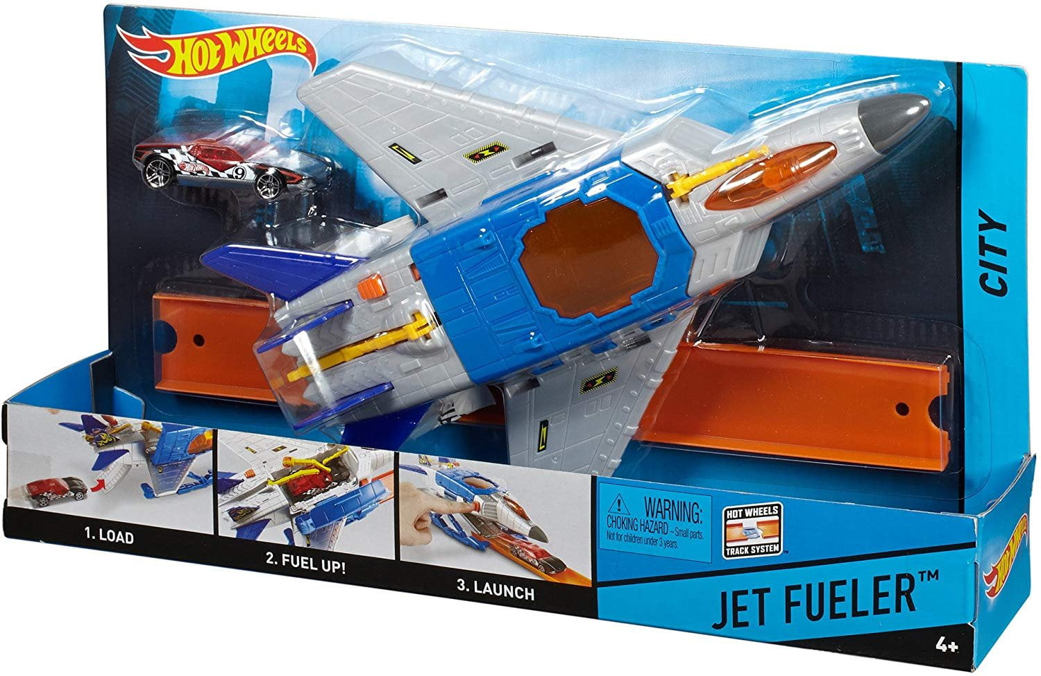 Hot Wheels Launch Into Action JET FUELER Aircraft Vehicle by Mattel