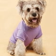 thumbnail image 4 of Dog Clothes Breathable Cotton Dog T-Shirt Lightweight Short Sleeve Pet Tee Summer Casual Outfit for Small Medium Dogs Cats Puppies Daily Wear, 4 of 6