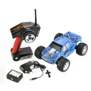 Wonder Wheels 1:18 RC Remote Control 2.4Gh 4WD Remote Control Off-Road Truck - Blue